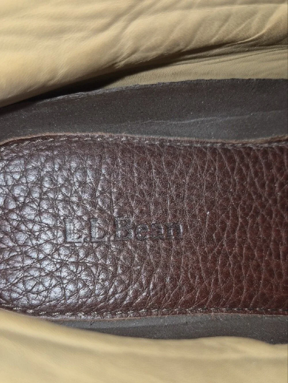L.L. Bean Allagash Men's 8.5 Bison Leather Chukka Handsewn Boots